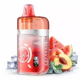 Электронная сигарета Elf Bar Ebcreate BC PRO 40000 Watermelon Peach Frost (Арбуз Персик Лёд) Felix Shop