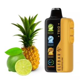Электронная сигарета Elf Bar Trio 40000 Pineapple Lime (Ананас Лайм) Felix Shop
