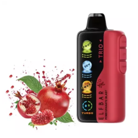 Электронная сигарета Elf Bar Trio 40000 Pomegranate Blast (Гранатовый Взрыв) Felix Shop