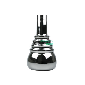 Колба для кальяна Amy 630 без крепления (2x2Hookah) хром 