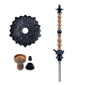 Кальян Karma 1.1 Walnut черный Felix Shop