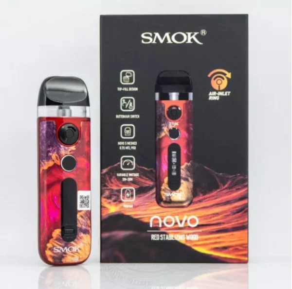 Pod-система Smok Novo 5 KIT Red Stabilizing Wood Felix Shop
