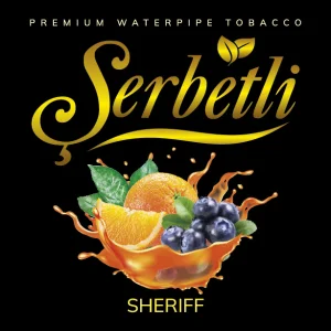 Табак Serbetli Sheriff (Черника Апельсин Мята) 100гр Felix Shop