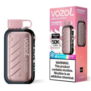 Электронная сигарета Vozol Gear 50000 Strawberry Watermelon (Клубника Арбуз) Felix Shop