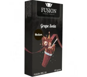 Табак Fusion Medium Grape Soda (Фьюжн Виноградная газировка) 100 грамм Felix Shop