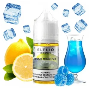 Жидкость Elf Liq Blue Razz Ice (Голубая Малина Лед) 5% 30мл Felix Shop