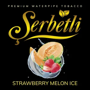 Табак Serbetli Ice Strawberry Melon (Клубника Дыня Лёд) 500 грамм Felix Shop