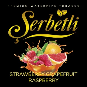 Табак Serbetli Strawberry Grapefruit Raspberry (Клубника Малина Грейпфрут) 100гр Felix Shop