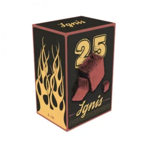 Уголь Ignis C 25 в коробке 1 кг Felix Shop