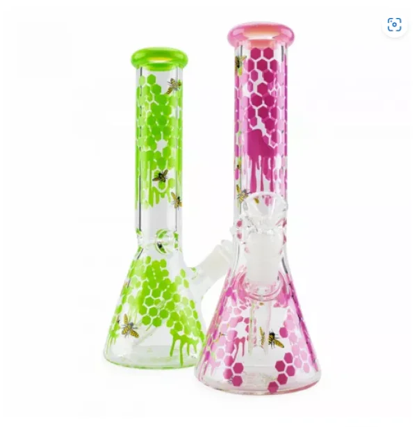 Стеклянный бонг HoneyBee Beaker Felix Shop