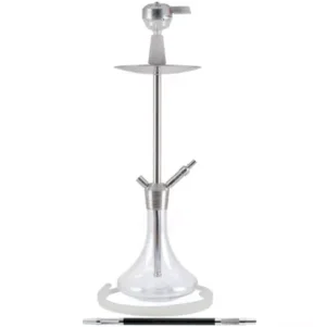Кальян Amy Deluxe SS 09 Stick Steel прозрачный Felix Shop