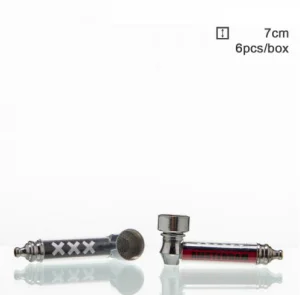 Трубка металлическая Amsterdam L:7cm Felix Shop