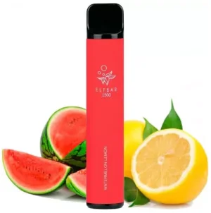 Электронная Сигарета Elf Bar 1500 Watermelon Lemon (Арбуз Лимон) Felix Shop