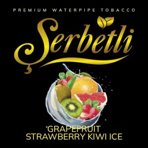 Табак Serbetli Ice Grapefruit Strawberry Kiwi (Грейпфрут Клубника Киви Лёд) 100 гр Felix Shop