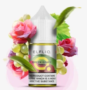 Жидкость Elf Liq Green Grape Rose (Зелёный Виноград Роза) 5% 30мл  Felix Shop