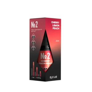 Жидкость Elix Crystal Cherry Lemon Peach (Вишня Лимон Персик) 30мл 5% Felix Shop