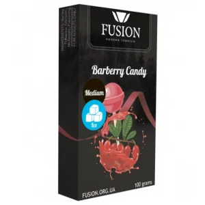 Табак Fusion Medium Ice Barberry Candy (Фьюжн Айс Барбарисова Конфета) 100 грамм Felix Shop