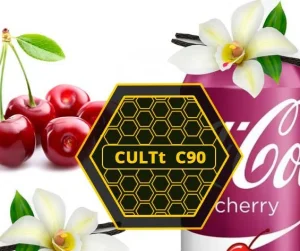 Табак CULTT C90 Cherry Cola Vanilla (Культт Вишня Кола Ваниль) 100 грамм Felix Shop