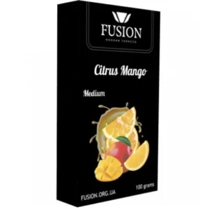 Табак Fusion Medium Citrus Mango ( Фьюжн Цитрус Манго ) 100 грамм Felix Shop