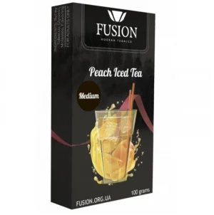 Табак Fusion Medium Peach Iced Tea (Фьюжн Персиковый Чай) 100 грамм Felix Shop