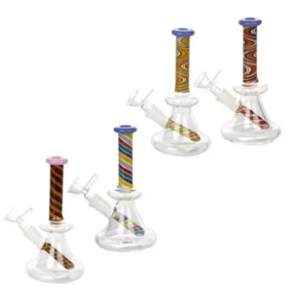 Бонг стеклянный Amsterdam Limited Edition Mixed Bubbler Felix Shop