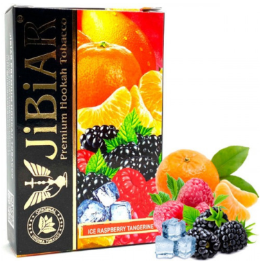 Табак Jibiar Ice Raspberry Tangerine (Джибиар Айс малина мандарин ) 50 грамм Felix Shop