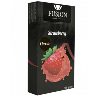 Табак Fusion Classic Ice Strawberry (Фьюжн Айс клубника) 100 грамм Felix Shop