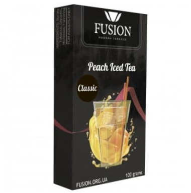 Табак Fusion Classic Peach Iced Tea (Фьюжн Айс Персиковый Чай) 100 грамм Felix Shop