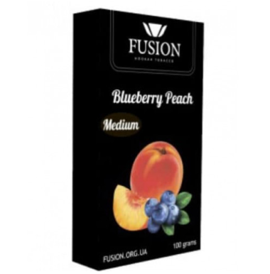Табак Fusion Medium Blueberry Peach (Фьюжн Черника Персик) 100 грамм Felix Shop