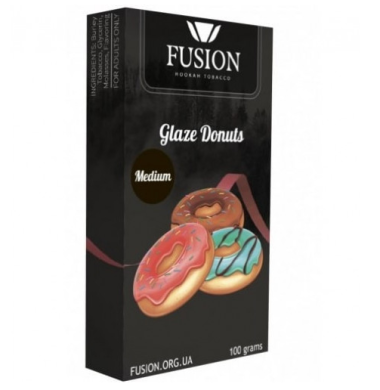 Табак Fusion Medium Glaze Donuts (Фьюжн Пончики в Глазури) 100 грамм Felix Shop