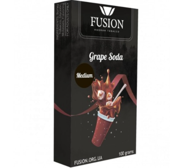 Табак Fusion Medium Grape Soda (Фьюжн Виноградная газировка) 100 грамм Felix Shop