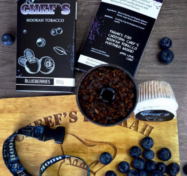 Табак Chefs Blueberries (Чифс Черника) 100 грамм Felix Shop