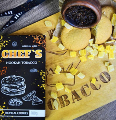 Табак Chefs Tropical Cookies (Чифс Тропическое печенье) 100 грамм Felix Shop
