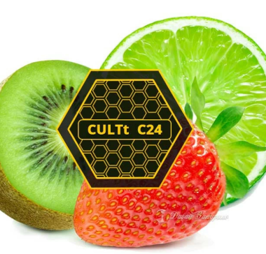 Табак CULTT C24 Strawberry Kiwi Lime (Культт Клубника Лайм Киви) 100 грамм Felix Shop