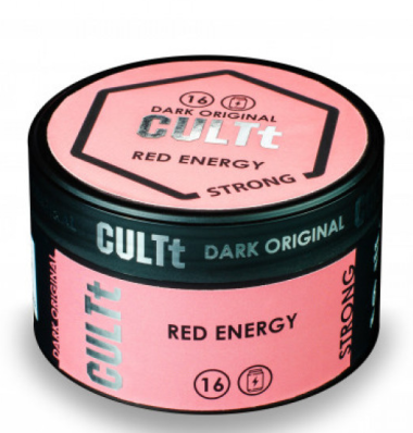 Табак CULTT Strong DS16 Red Energy (Красный Энергетик) 100гр Felix Shop