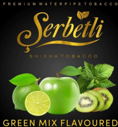 Табак Serbetli Green Mix (Щербетли Грин Микс) 50 грамм Felix Shop