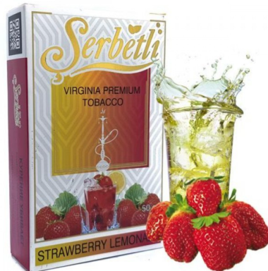 Табак Serbetli Strawberry Lemonade (Щербетли Клубничный Лимонад) 50 грамм Felix Shop