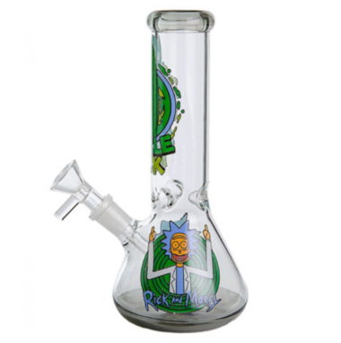 Стеклянный бонг Pickle Rick Felix Shop