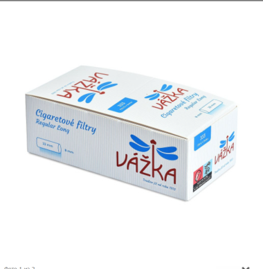 Фильтр для самокруток Vazka Regular Long 333 (8*22) Felix Shop