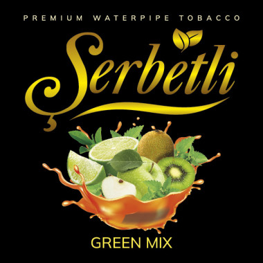 Табак Serbetli Green Mix (Киви Яблоко Лайм) 100гр Felix Shop