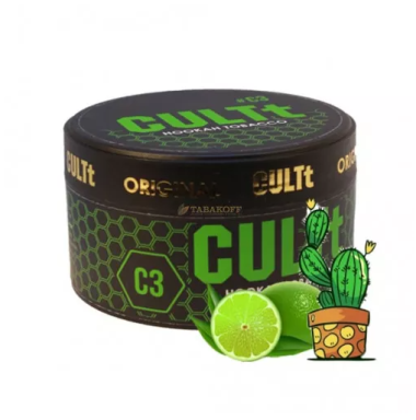 Табак CULT C03 Cactus Lime (кактус лайм) 100 гр Felix Shop
