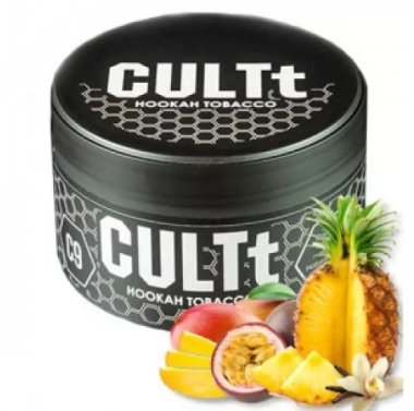 Табак CULT C09 Mango Passion Fruit Pineapple Vanilla (манго маракуйя ананас ваниль) 100 гр Felix Shop