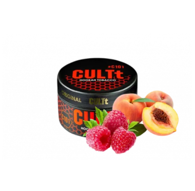 Табак CULT C101 Raspberry Peach (малина персик) 100 гр Felix Shop