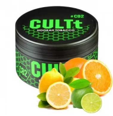 Табак CULT C82 Sweet Sour (лайм грейпфрут апельсин) 100 гр Felix Shop