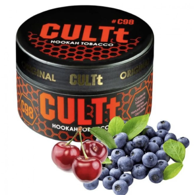 Табак CULT C98 Cherry Blueberry (вишня черника) 100 гр Felix Shop
