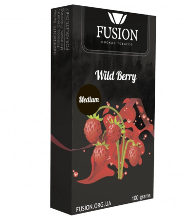 Табак Fusion Medium Wild Berry (земляника) 100 гр Felix Shop
