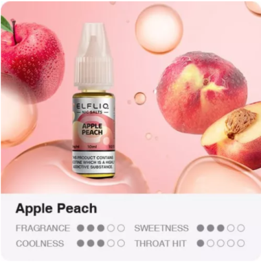Жидкость Elf Liq 5% 10мл Apple Peach (Яблоко Персик) Felix Shop