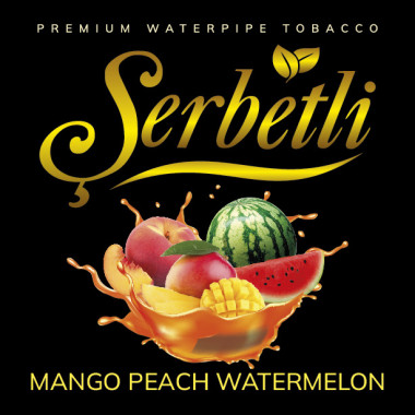 Табак Serbetli Mango Peach Watermelon (Манго Персик Арбуз) 100 гр Felix Shop