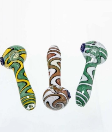 Стеклянная трубка Phoenix Swirl Felix Shop
