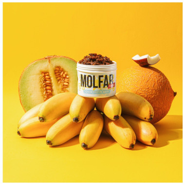 Табак Molfar Virginia 40гр Соняшний Мікс (Банан Гуава Диня Кокос) Felix Shop